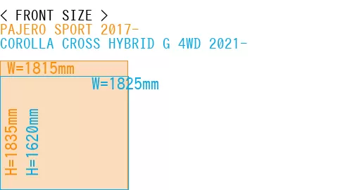 #PAJERO SPORT 2017- + COROLLA CROSS HYBRID G 4WD 2021-